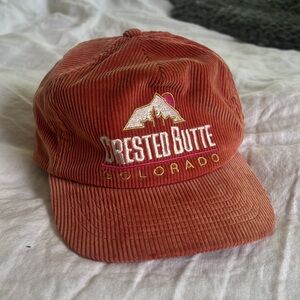 Vintage Crested Butte Corduroy Hat
